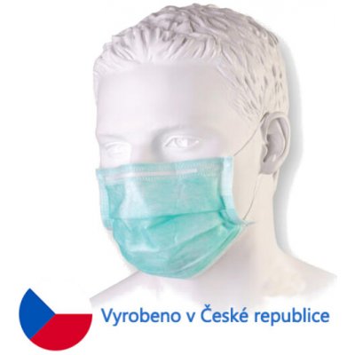 General Public Protection jednorázová rouška 3vrstvá 50 ks – Zboží Mobilmania