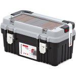 Prosperplast Kufr na nářadí Optima 470 x 256 x 238 mm šedý – Zboží Mobilmania