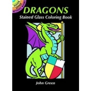 Dragons Stained Glass Coloring Book