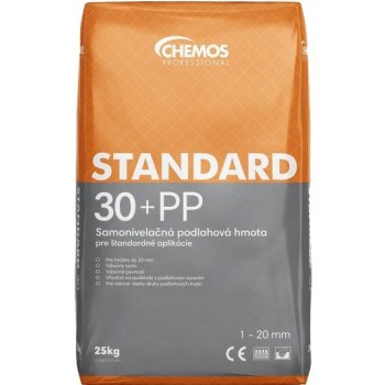 Chemos Standard 30 PP nivelační hmota 25 kg
