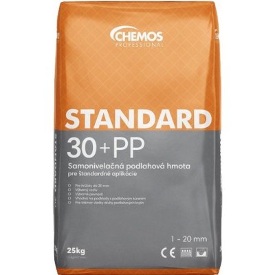 Chemos Standard 30 PP nivelační hmota 25 kg – Zboží Mobilmania