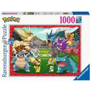 RAVENSBURGER Pokémon: Poměr síly 1000 dílků