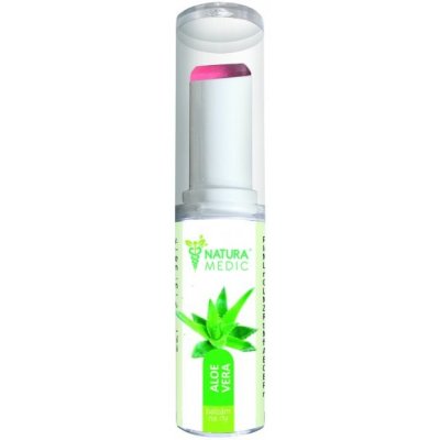 Natura Medic Regenerační balzám na rty LUXUS s perletí aloe vera 4,1 g