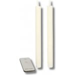 NIPEKO Svíce 23cm bílá LED 2ks/bal – Hledejceny.cz