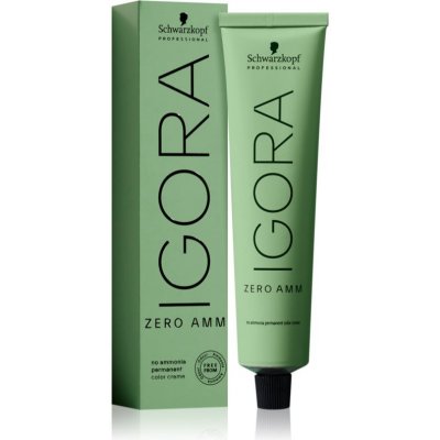 Schwarzkopf professional IGORA ZERO AMM permanentní barva na vlasy bez amoniaku 7-77 60 ml – Zboží Mobilmania