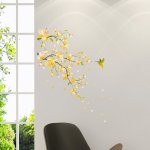 Crearreda Samolepicí dekorace kvetoucí větev2 archy31 x 31 cm – Zboží Mobilmania