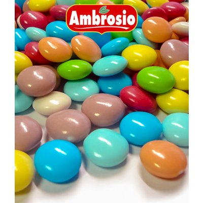 Ambrosio Pecky čokoládové, barevné konfety (velké) 1 kg/sáček – Zbozi.Blesk.cz