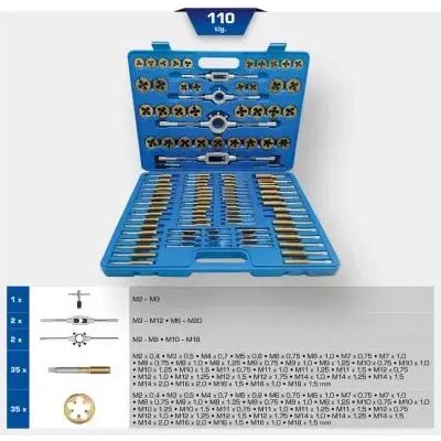 KS Tools Sada - řezačka závitu KST BT101985 – Hledejceny.cz