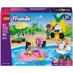 LEGO® Friends 42658 Zábava u bazénu s jednorožcem a plameňákem – Zboží Živě