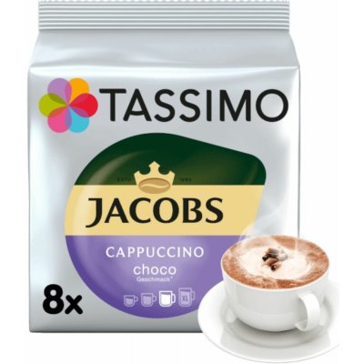 TASSIMO Kapsle Jacobs Cappuccino Choco 8 ks – Zbozi.Blesk.cz