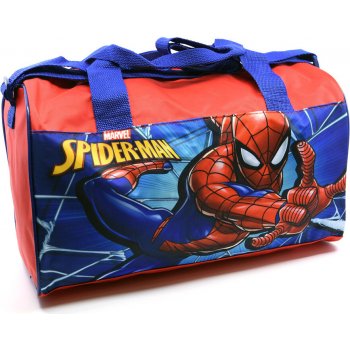 Setino sportovní taška Spiderman tm. modrá