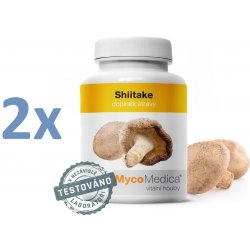 MycoMedica Shiitake Lentinula edodes 2 x 90 kapslí