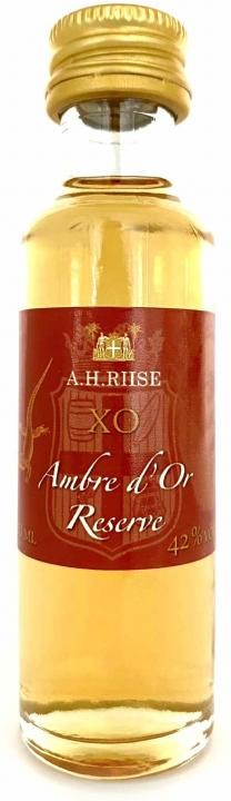 A.H. Riise XO Ambre d´Or 42% 0,02 l (holá láhev)