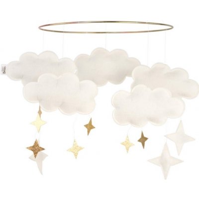 Baby Bello Fantasy Clouds Pearl White – Zboží Mobilmania