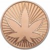 Sportovní medaile 9Fine Mint Cannabis 420 Leaf 1 Oz