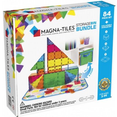 Magna-Tiles Úložný koš a interaktivní hrací podložka pro MagnaTiles – Zboží Mobilmania