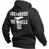 Pánská mikina s potiskem Fasthouse Rush Hot Wheels Hooded Pullover Black