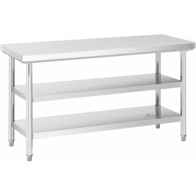 Royal Catering Stůl RCWT-150X60-3L-E – Zboží Mobilmania
