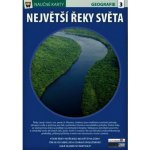 Největší řeky světa - Naučná karta – Hledejceny.cz