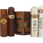 Cuba Gold EDT 100 ml + EDT 35 ml + deospray 200 ml + voda po holení 100 ml dárková sada – Sleviste.cz