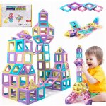 Teddies Magnetická stavebnice 96 ks – Zboží Živě