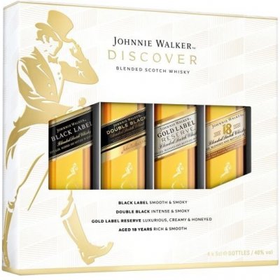 Johnnie Walker 40% 4 x 0,05 l (set) – Zbozi.Blesk.cz