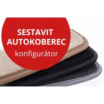 Koberce Textilní AZ Auto Design Fiat 500 2008-2014