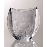 Bohemia Crystal - broušená váza Orbit Bodlák (180 mm) – Zboží Dáma