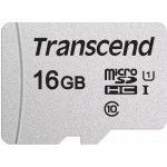 Transcend microSDHC UHS-I U1 16 GB TS16GUSD300S-A – Hledejceny.cz