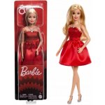 Barbie Mattel 80. výročí rubínovo-červená blondýnka módní toaleta – Zboží Dáma