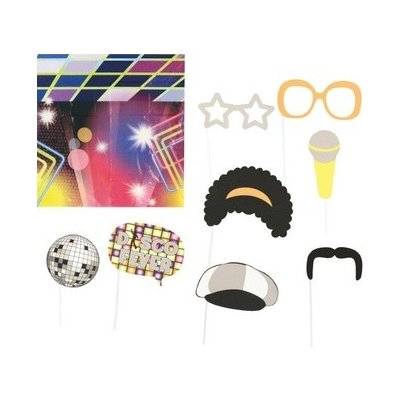 Sada na fotografování s pozadím Disco – Zboží Dáma
