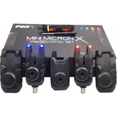 Fox Mini Micron X 2+1 Sada Signalizátorů Černá – Hledejceny.cz