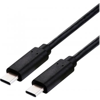 Roline 11.02.9081 USB4 40Gbps USB C(M) - USB C(M), PD 100W, 0,8m, černý