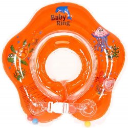 Babypoint koupácí kruh Baby Ring oranžová