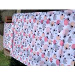 KHC 3-dílná sada 120 x 90 cm +40 x 60 cm + 2x Mantinel Ovečky – Zboží Dáma