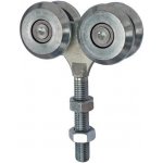 Dvojitá závěsná kladka pro dráhu 33x34mm - zinkovaná – Hledejceny.cz