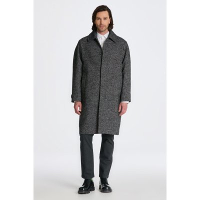 Gant Relaxed Fit Wool Carcoat černá – Zboží Mobilmania