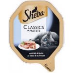 Sheba Classics telecí & kuřecí v paštice 94 85 g – Hledejceny.cz