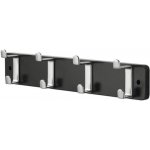 Walteco 8602 4 háčky černý MDF nikl – Zboží Mobilmania
