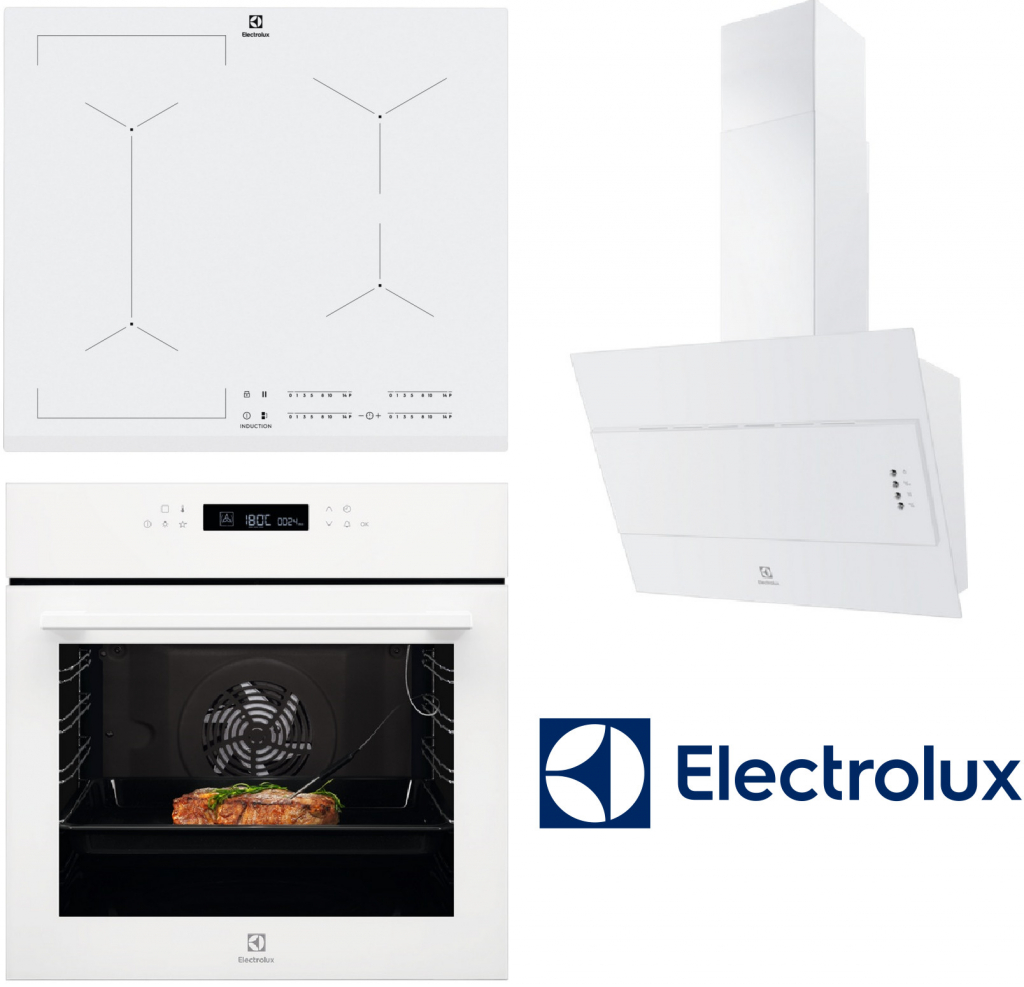 Set Electrolux EOE7C31V + EIV63440BW + LFV316W