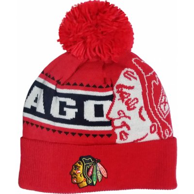 Reebok Face Off Cuffed Pom Chicago Blackhawks – Hledejceny.cz