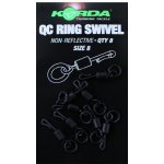 Korda Obratlík Kwik Change Swivel vel.8 Ring – Zboží Dáma