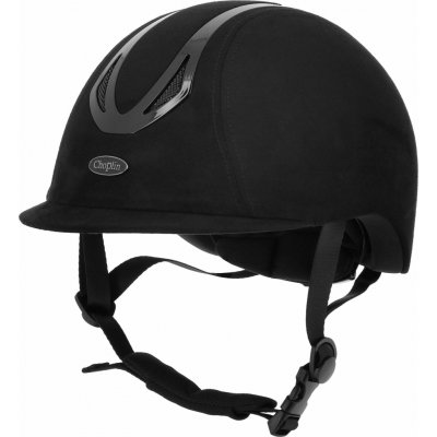 Choplin Helma jezdecká Aero Velvet black glitter – Zboží Mobilmania