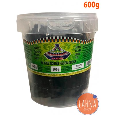 TAGINE Olivy černé sušené s peckou vakuované 550 g