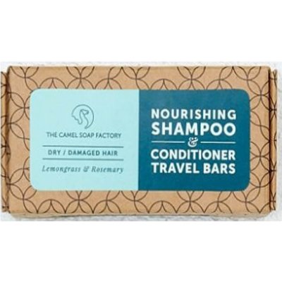 The Camel Soap Factory Nourishing Travel Bars šampon a kondicionér 44 g