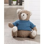 Gilde Zarážka dveří Medvěd – bavlna Knut, 28 cm – Sleviste.cz