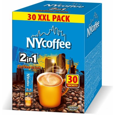 Mokate NY Coffee 2v1 instantní káva 30 x 10 g – Zbozi.Blesk.cz