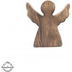 Orion Anděl z mangového dřeva 10cm – Hledejceny.cz