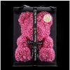 Květina Medvídárek BIG Classic medvídek z růží 40cm dárkově balený - růžový