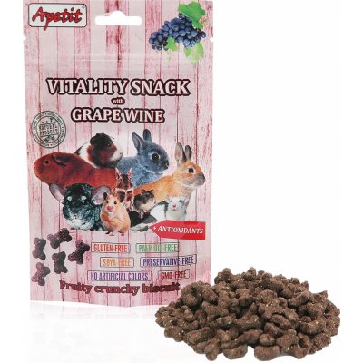 Apetit Vitality Snack s hroznovým vínem 80 g – Zboží Mobilmania